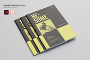 Resume Portfolio Vol.6, a Resume Template by Bewalrus Studio (Thumbnail 1 of 10)