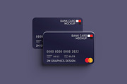 Credit Cards Mockups, an Advertising Mockup by 2M GRAPHICS DESIGN (Thumbnail 2 of 7)