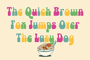 Retro Styla - Retro Font, a Font by Nirmana Visual (Thumbnail 3 of 10)