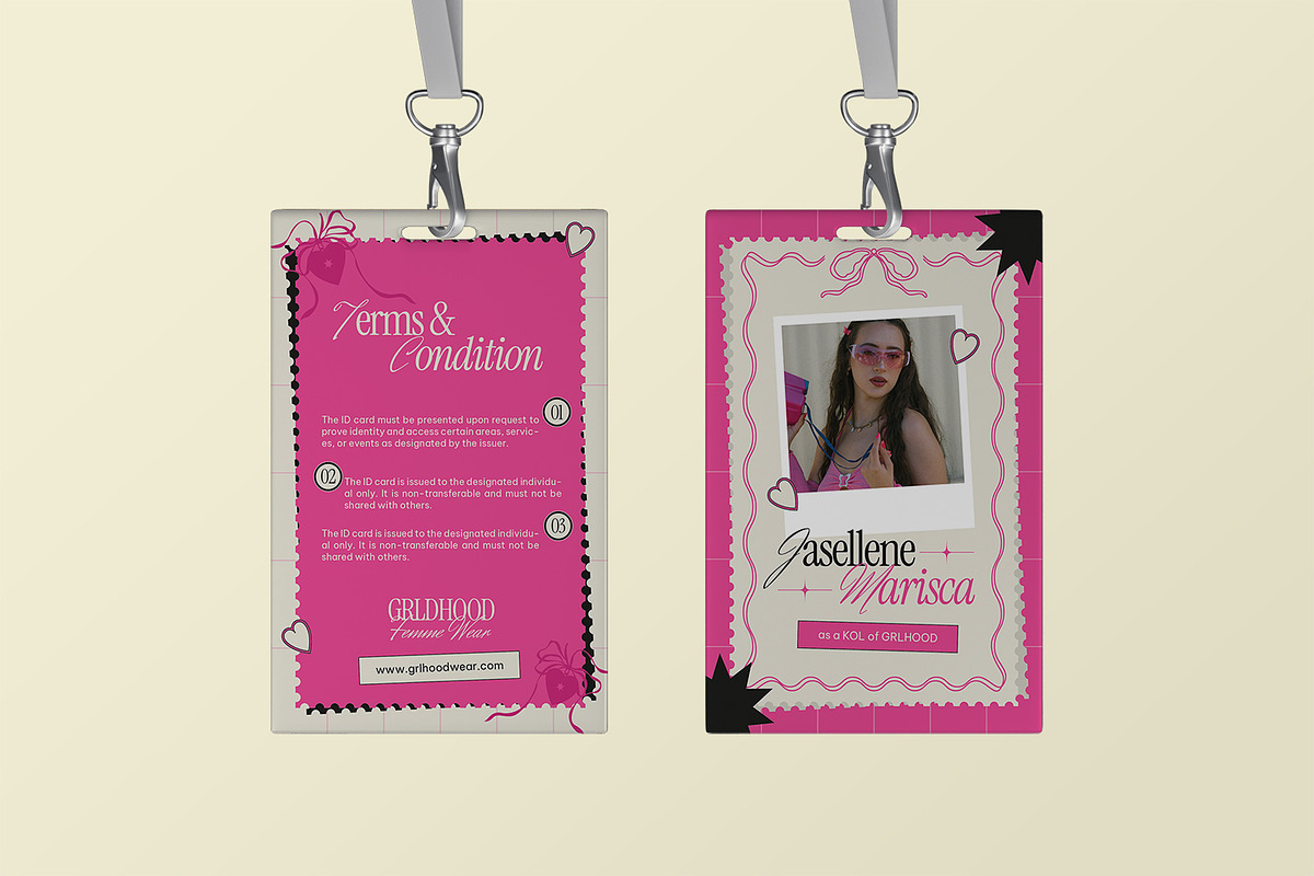 GRLHood - ID Card, a Print Template by StreaksideStd (Photo 3 of 3)