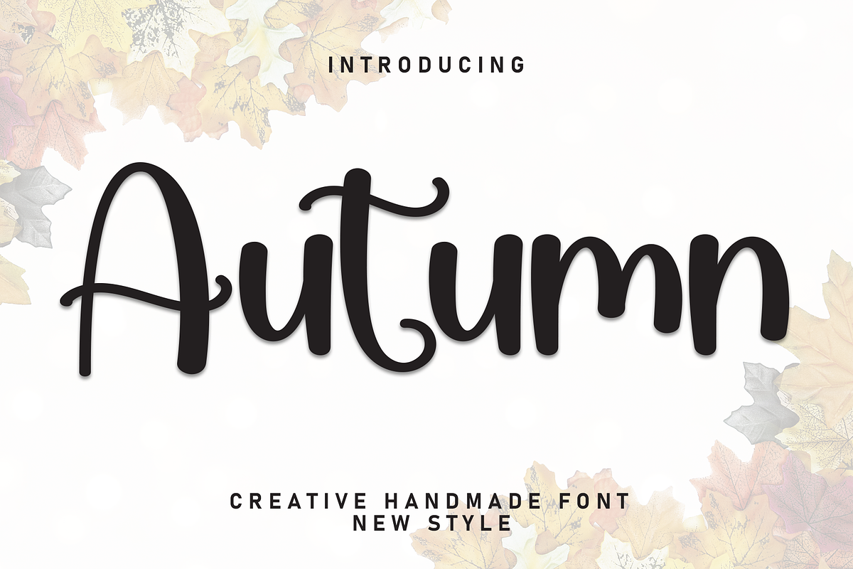 Autumn | Script Font, a Script Font by Scratchones (Photo 1 of 8)