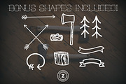 Hatchet Font, a Font by Zach Terrell Design (Thumbnail 4 of 4)