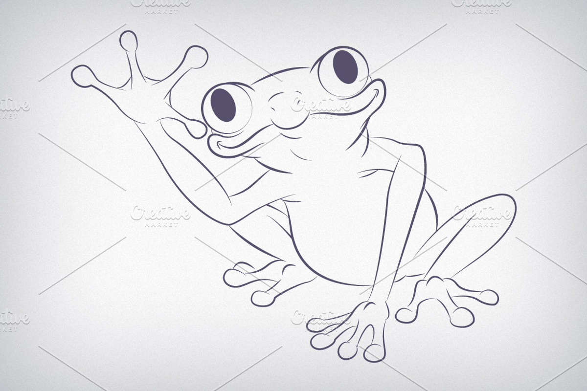 Red-Eyed Treefrog Illustration, an Animal Illustration by Mgd.Design (Photo 5 of 5)