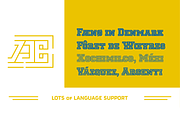 National Champion - Line Series, a Slab Serif Font by Very Cool Studio (Thumbnail 3 of 4)