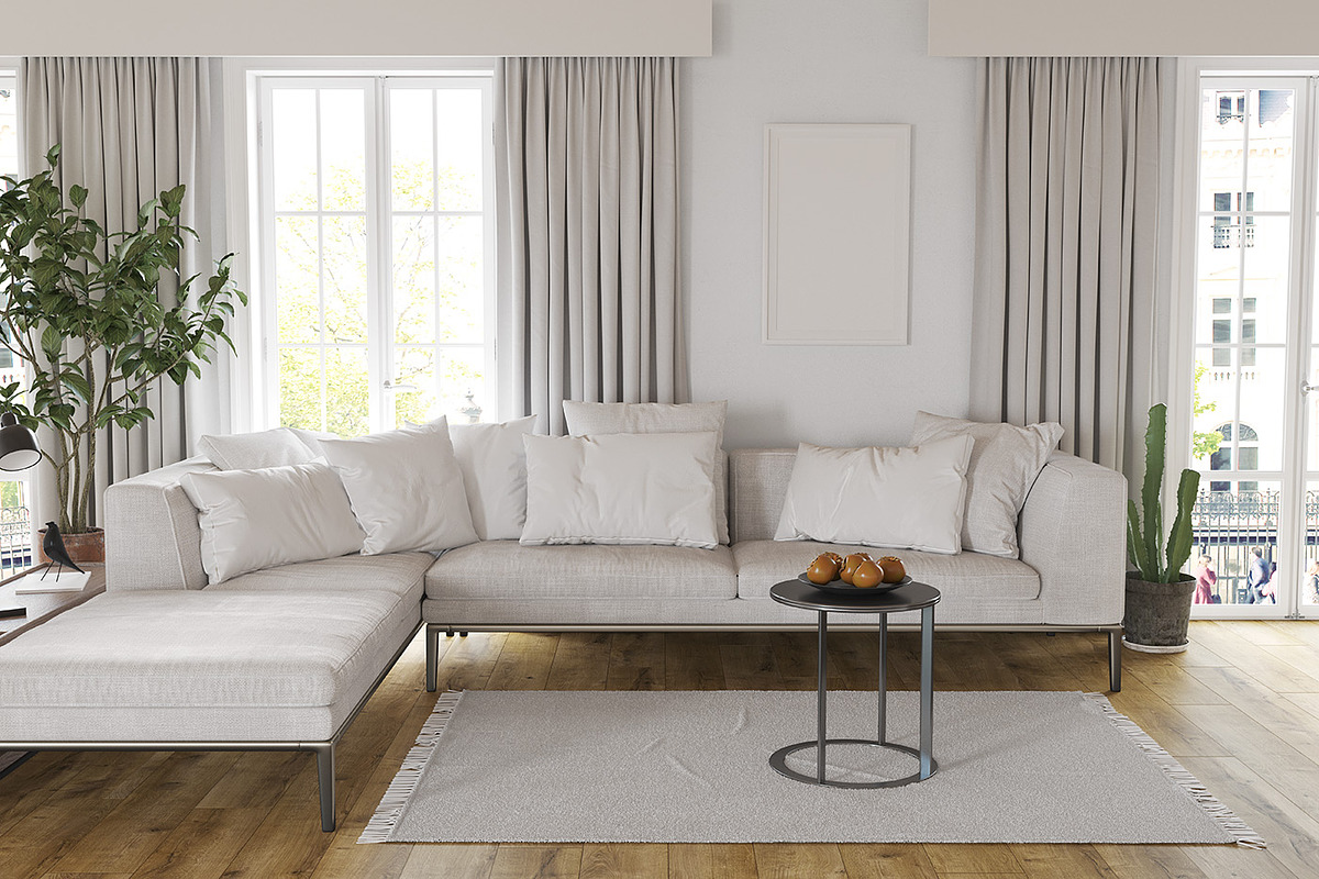 Textil Interior Mockup Set 01, a Mockup by Easy Mocks (Photo 3 of 6)