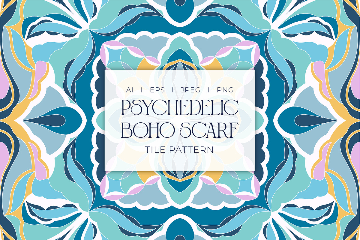 Bohemian Tile, Print & Motifs, a Pattern Graphic by ASTUDIO (Photo 1 of 5)