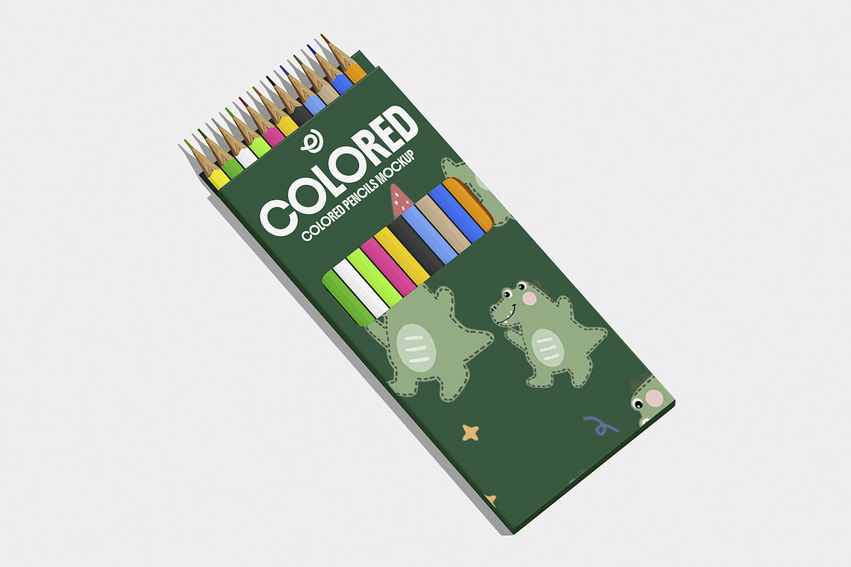 Colored Pencils Mockup, a Pens & Pencil Mockup by Unerispace (Photo 5 of 5)