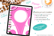 Abstract Circles Digi Planner Cover, a Stationery Template by dCipollo Designs (Thumbnail 4 of 4)