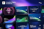 Gradio - Gradient Figma UI Header, an UI Kit Template by neuwebz (Thumbnail 2 of 4)