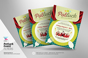 Potluck Event Flyer Template, a Flyer Template by kinzi21 (Thumbnail 3 of 4)