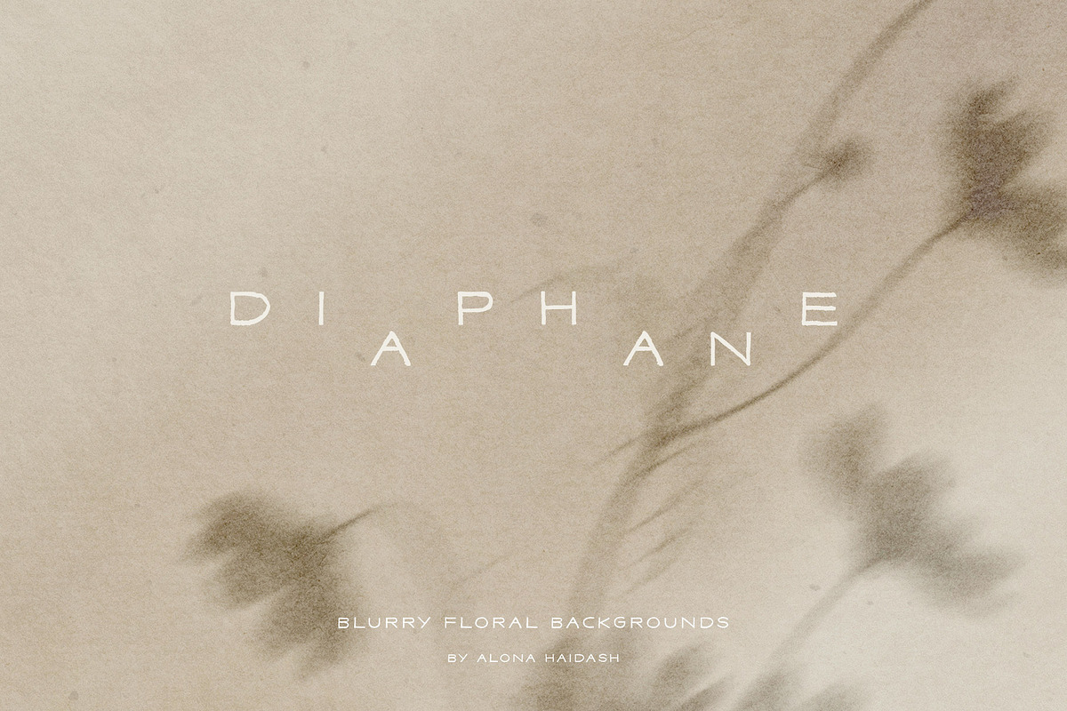 Diaphane - Blurry Floral Backgrounds, a Background Graphic by alonahaidash (Photo 16 of 16)