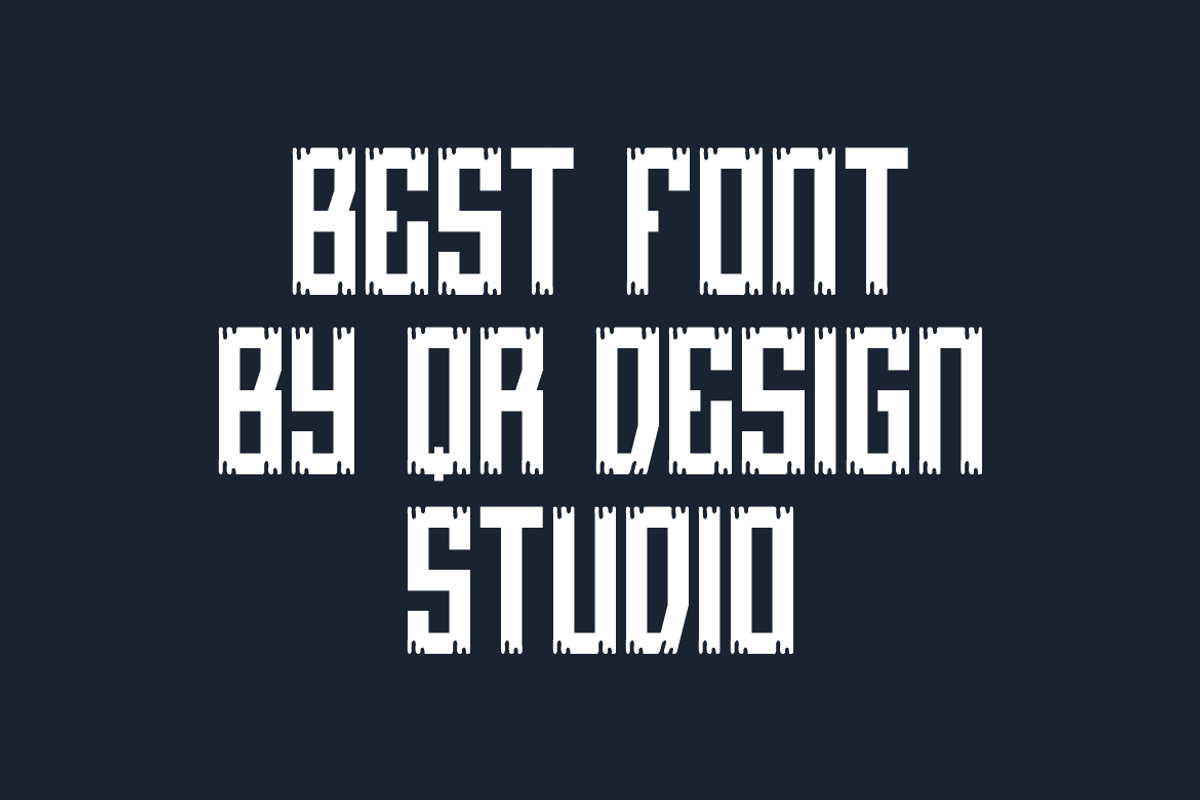 Jenoruec - Brush & Paint Font, a Sans Serif Font by QR Design Studio (Photo 2 of 6)