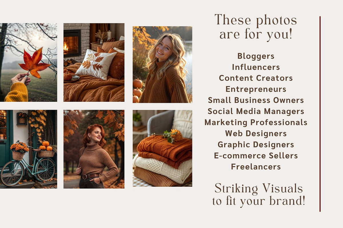 Stock Photos Rustic Warm Cozy Autumn, a Beauty & Fashion Photo by HAYAG Creatives (Photo 4 of 6)