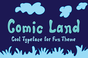 Comic Land (2 Style), a Sans Serif Font by Royaltype