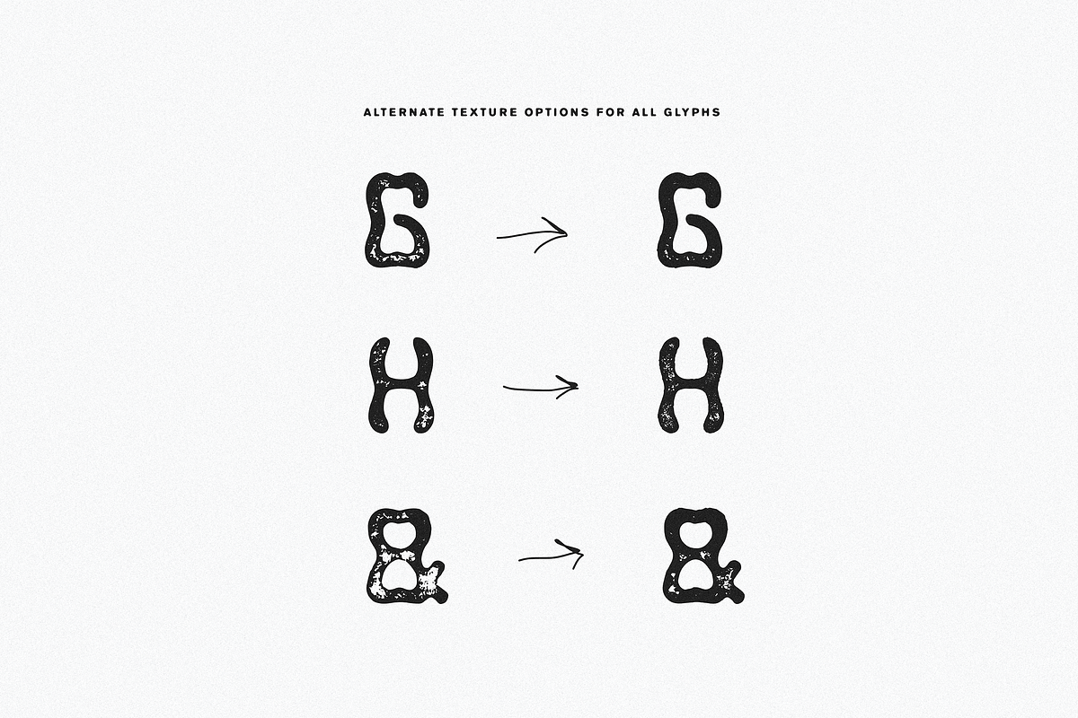 Wiggle Display Font, a Font by GRPXSTORE (Photo 4 of 4)