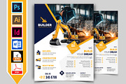 10 Construction Flyer Bundle 90% OFF, a Flyer Template by Imagine Design Studio (Thumbnail 3 of 22)