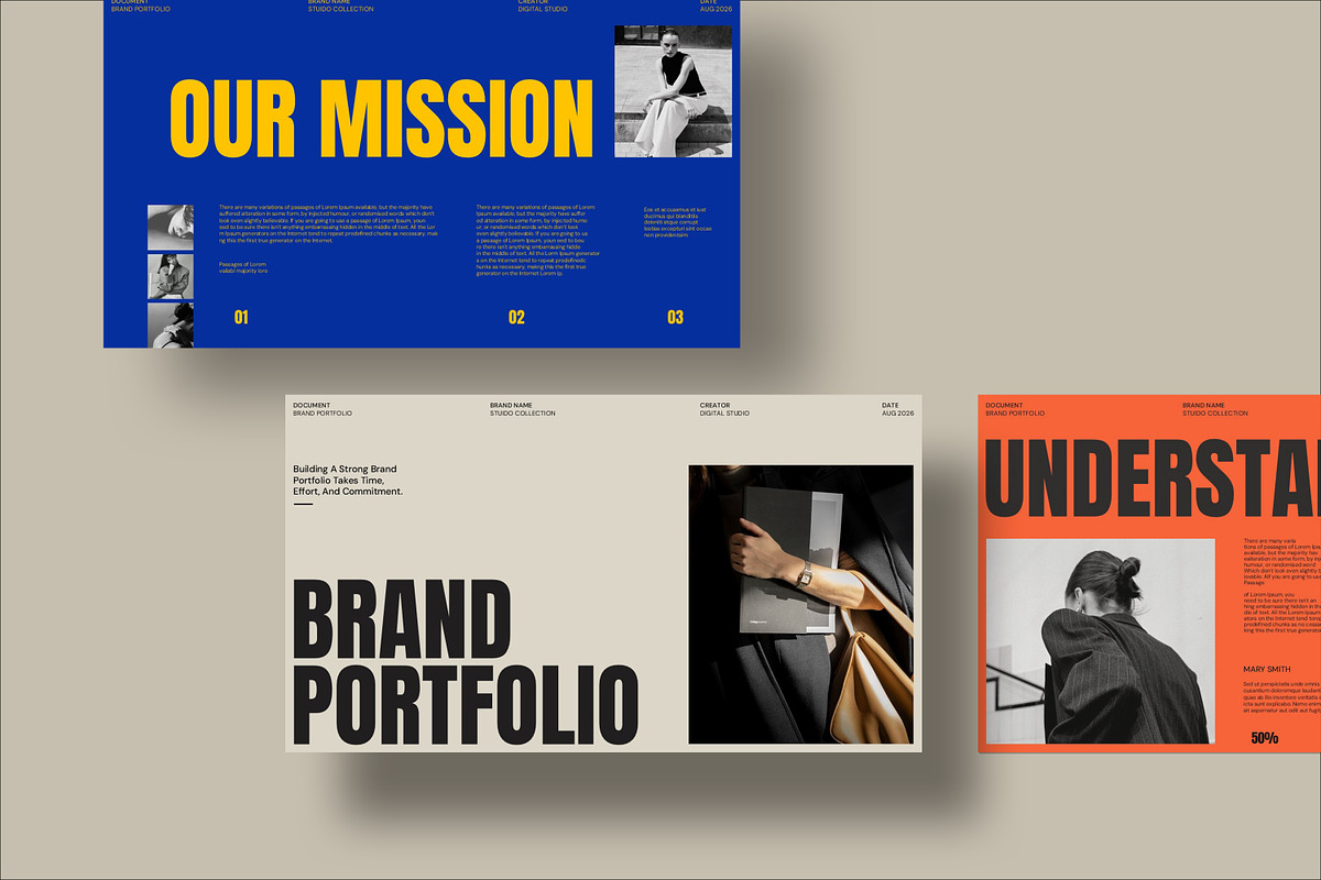 Brand Portfolio Presentation preview 5