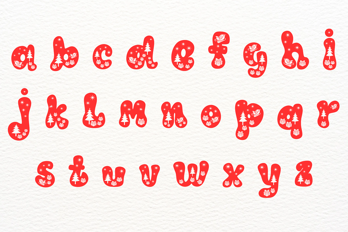 Xmas magic, a Symbol Font by Petal Pixels (Photo 3 of 8)