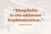 Sergio Trendy - Modern Serif Font, a Serif Font by Kulokale (Thumbnail 10 of 15)