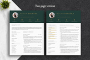 Elegant Resume Template Pack | Canva, a Resume Template by Lux Resume (Thumbnail 2 of 9)