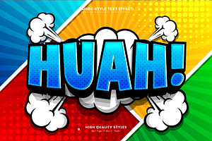 Comic Editable Vector Text Effect