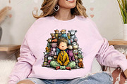 Quirky Lazy Child Clipart Bundle, an Illustration by Canvas Craft (Thumbnail 4 of 7)