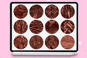 Procreate Wood interior brushes, a Brush Add-On by Revabrush (Thumbnail 7 of 7)
