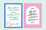 Blooming Field Handwritten Script, a Handwritten Font by Haps Space (Thumbnail 4 of 10)