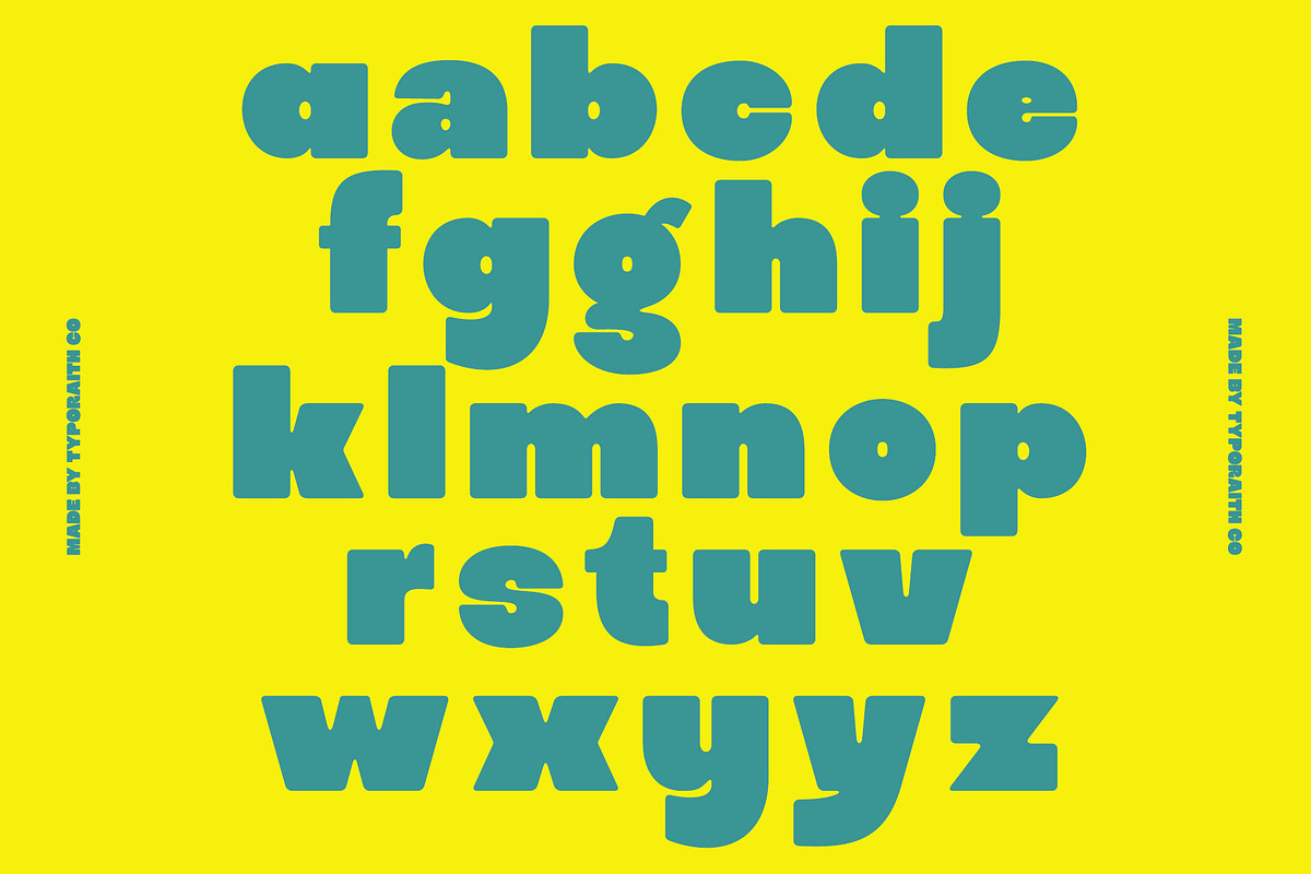 Sugra | Bold Display Sans Serif Font, a Sans Serif Font by Typoraith Co (Photo 7 of 10)