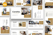 Coretta - Creative Elegant GSlides, a Presentation Template by Fit-tee (Thumbnail 1 of 6)