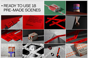 Duct tape & Box mockups, a Packaging Mockup by Creatoom (Thumbnail 12 of 12)