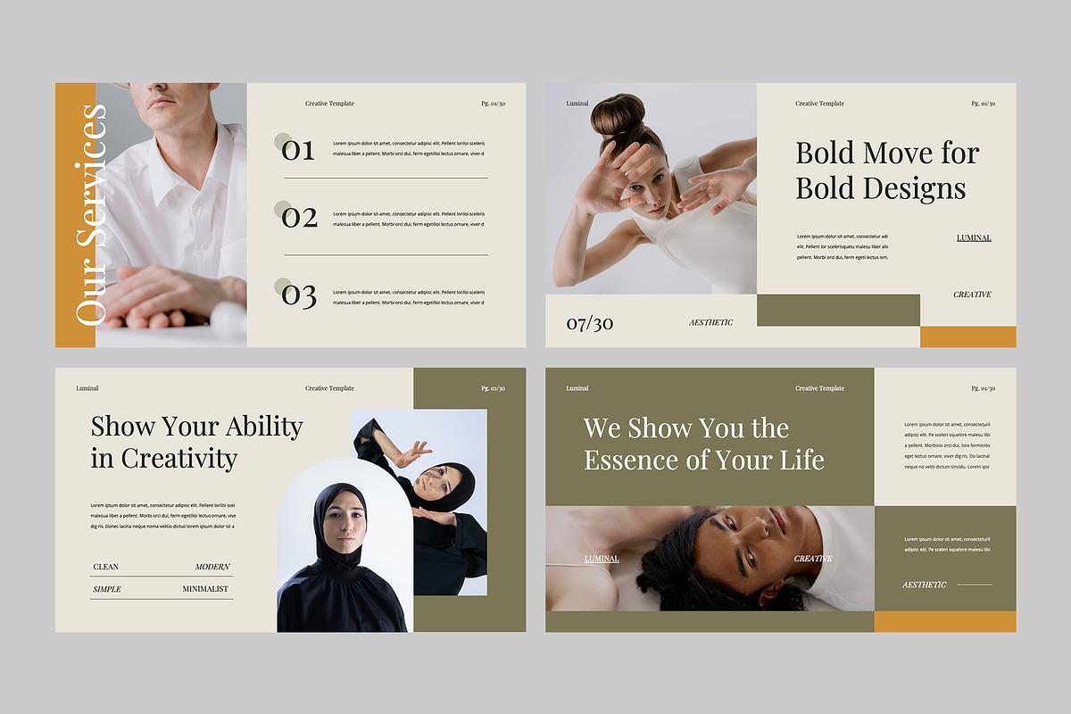 LUMINAL - Creative Google Slides, a Presentation Template by rgbryand (Photo 3 of 9)