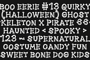SKETCHLETON – Hand Drawn Bone Font, a Font by TypeTasty Font (Thumbnail 7 of 9)