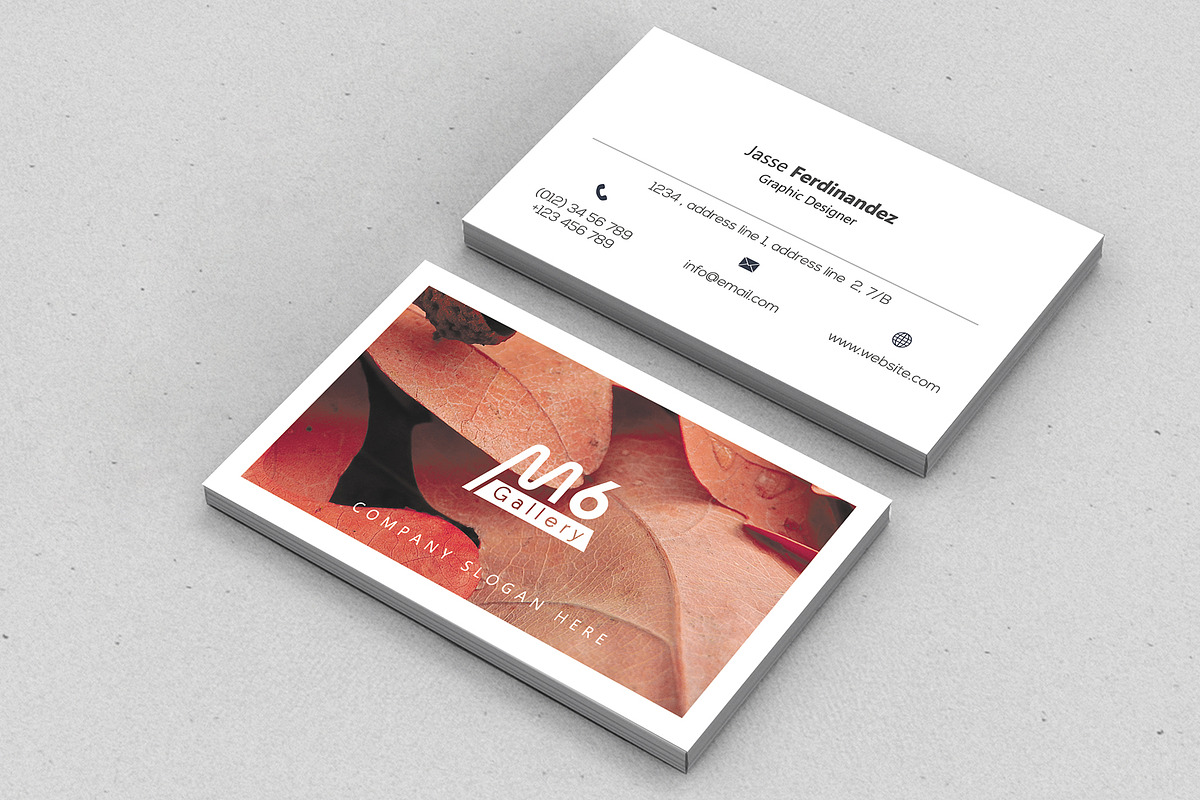 Unique 50 Business Card Bundle, a Business Card Template by M6 Gallery (Photo 126 of 151)