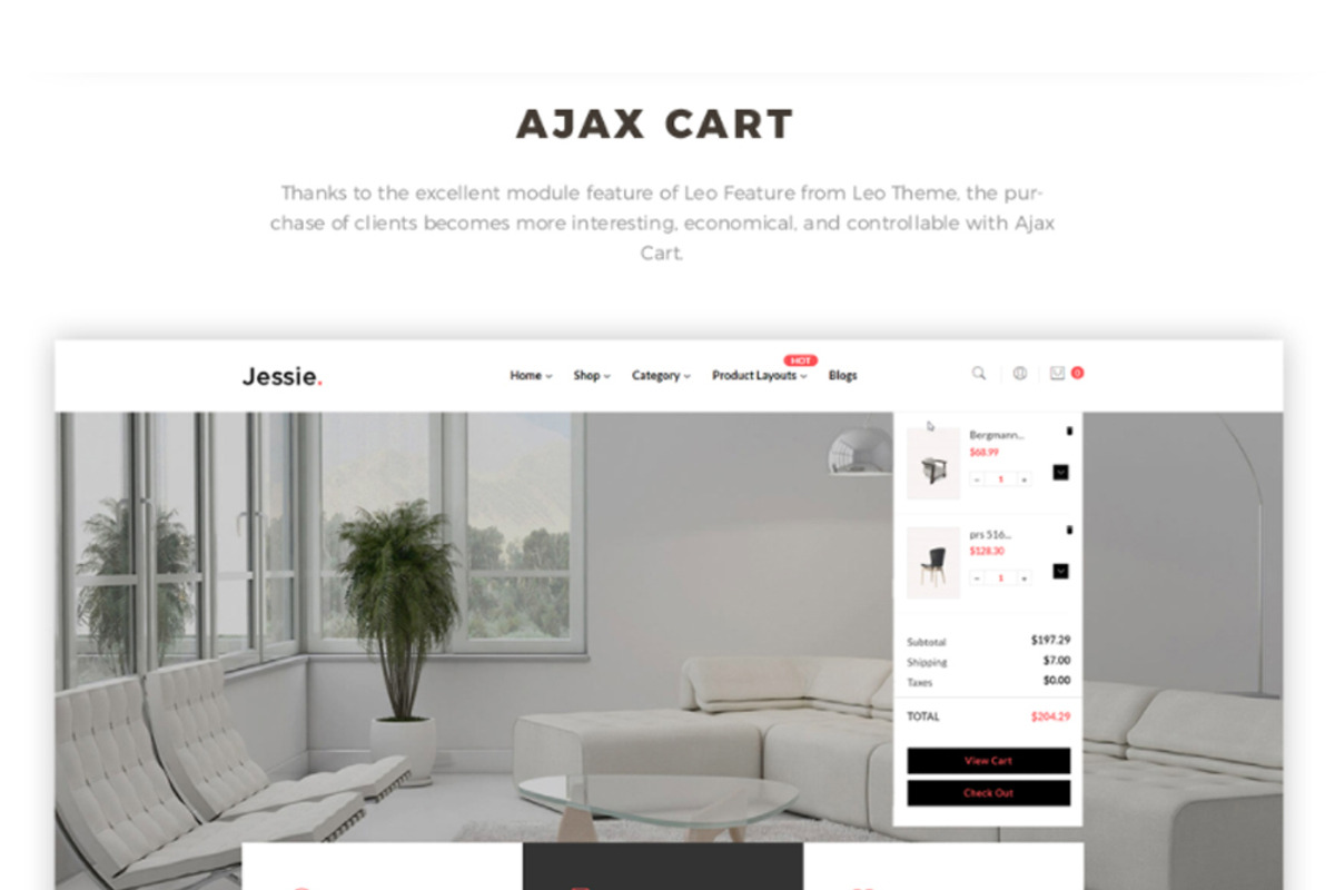 Leo Jessie-Furniture and Home Decor, a Websites & App Template by LeoTheme (Photo 3 of 10)