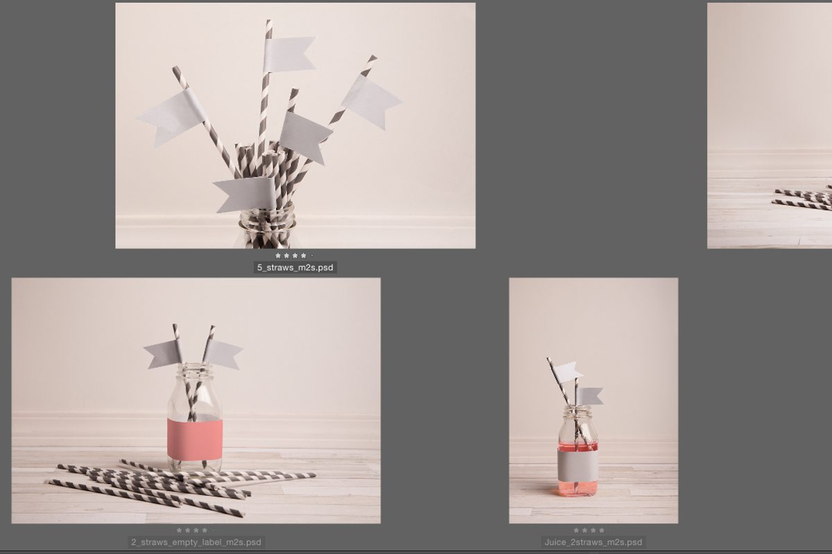 5 Party Straws with Flags!, a Product Mockup by Snark Heart (Photo 2 of 3)