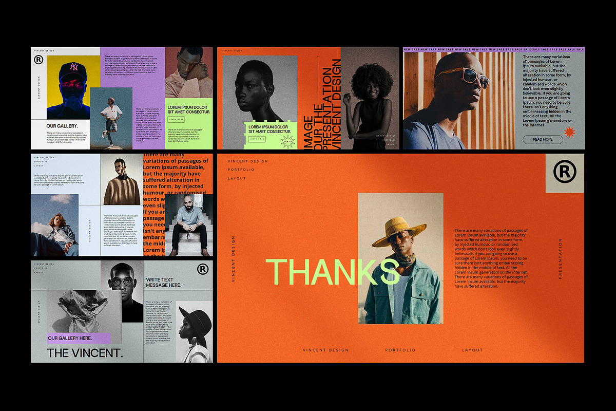 Vincent - Powerpoint Presentation, a Presentation Template by Creavora (Photo 4 of 7)