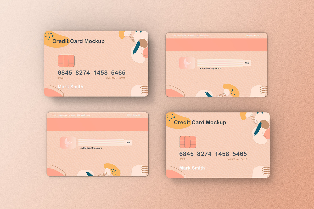 Credit Card Mockups Set | 51 PSD, a Print Template by ExplicitConcepts (Photo 34 of 51)