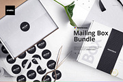 Mailing Box Mockup Bundle, a Packaging Mockup by creatsy5 (Thumbnail 1 of 10)