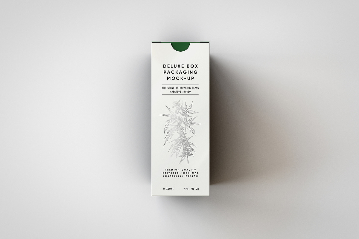 Cosmetics | Dropper Box Mock-Up, a Packaging Mockup by TSOBG (Photo 3 of 26)
