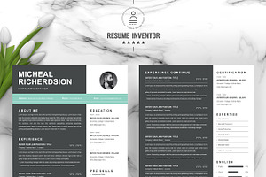 Editable CV Design 2021