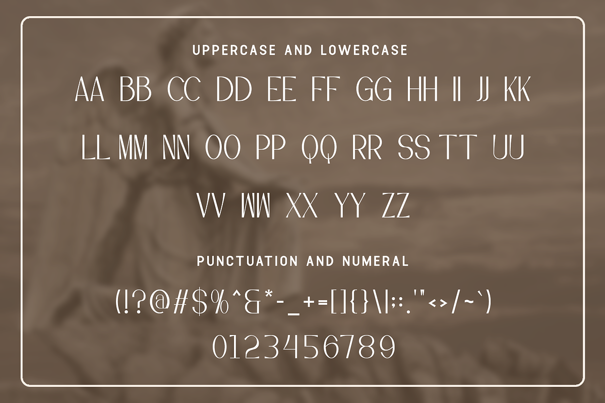 Morgan - Classic Sans Serif Font, a Sans Serif Font by overlaytemplates (Photo 4 of 5)