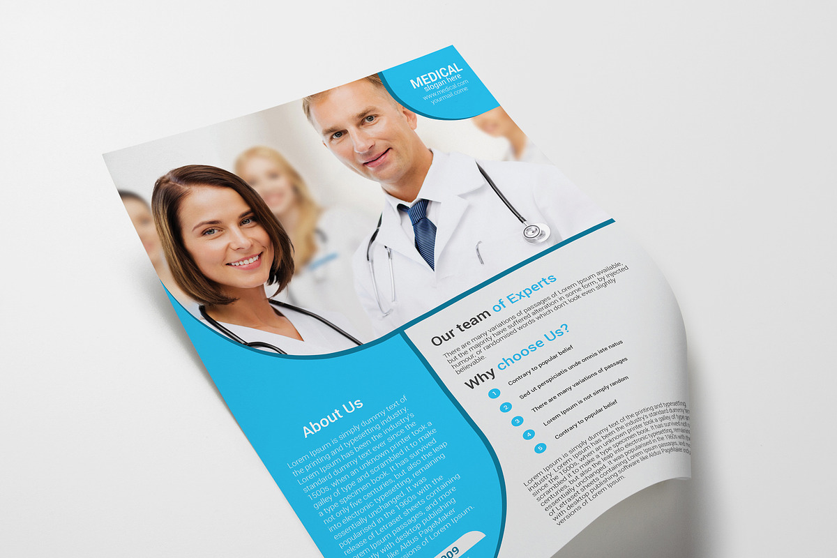 Medical health care Flyer, a Flyer Template by Themefisher (Photo 3 of 3)