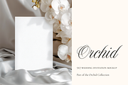 Orchid Wedding 5x7 Invitation Mockup, a Product Mockup by Serenefeeling (Thumbnail 1 of 6)