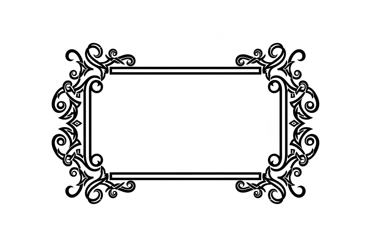 Classic Border Frame SVG Bundle, an Illustration by yasushie (Photo 22 of 28)