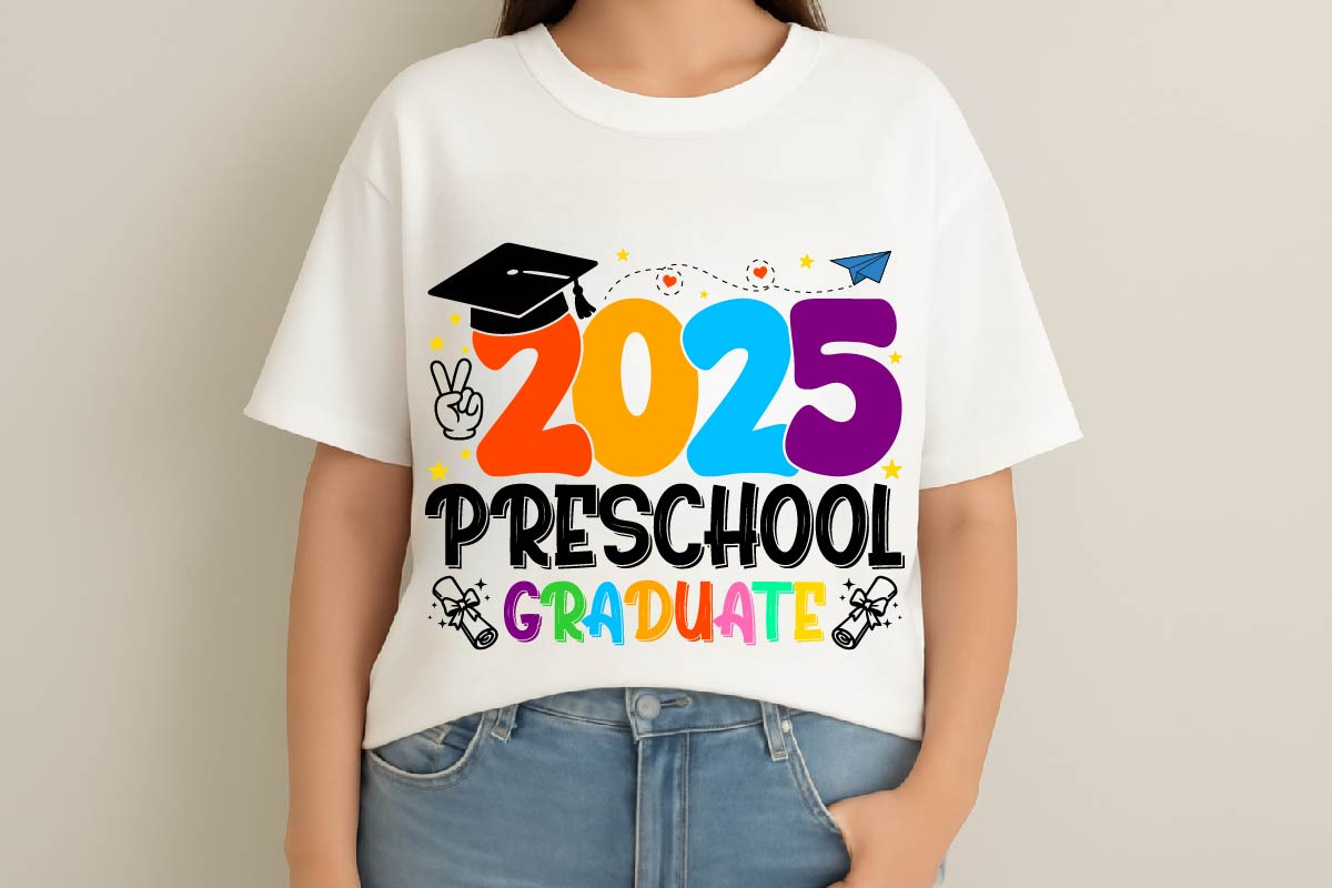 2025 Preschool Graduate Svg Png, a Graphic by EllaMaiyaali (Photo 9 of 9)