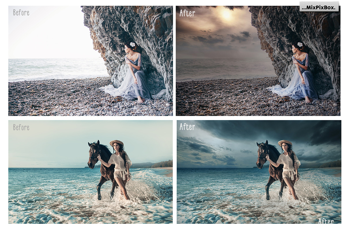 Stormy Sky Overlays preview 2