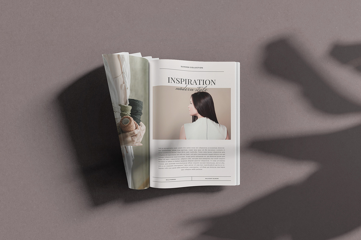 Licuala || Magazine Mockup, a Books & Magazine Mockup by JafarNation (Photo 5 of 7)