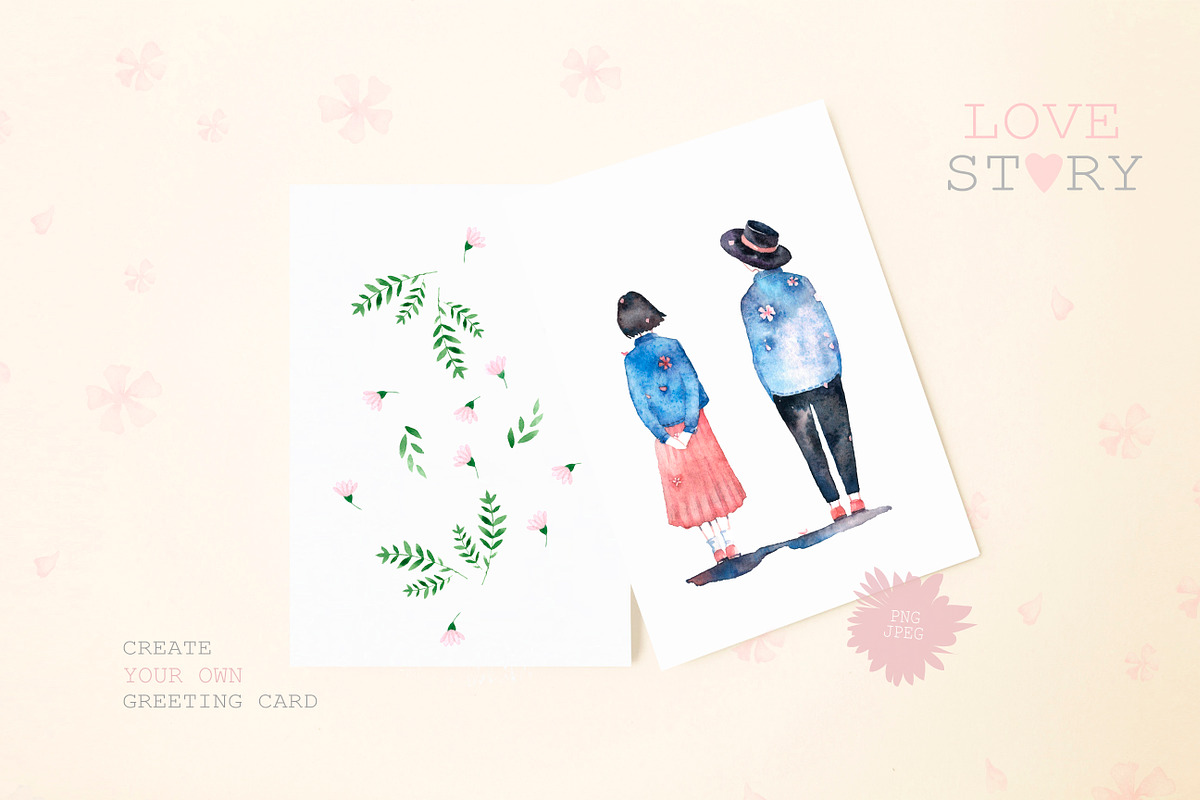 Love Story, a Decorative Illustration by Knysh Ksenya (Photo 8 of 13)