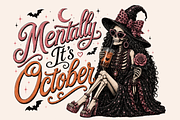 Roses Halloween Witch Png Bundle, a Seasonal Illustration by Daisy Design (Thumbnail 9 of 9)